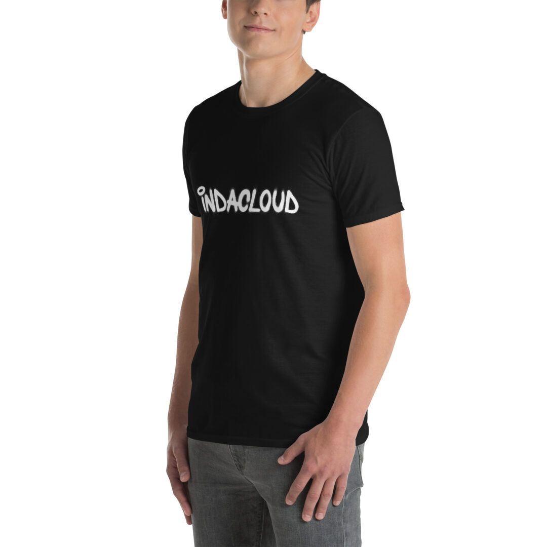 Unisex Basic Softstyle T Shirt Black Left Front 659F003Ed3B06